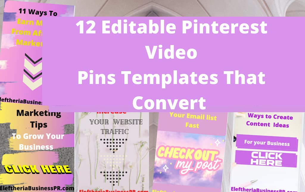 Canva training video pins/canva free templates/pinterest marketing course/pinterest strategy