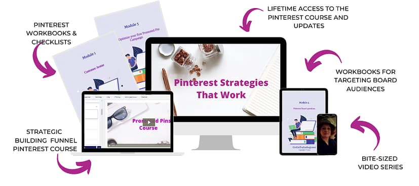 pinterest marketing course/pinterest marketing strategies entrepreneur/How to get blog traffic with Pinterest